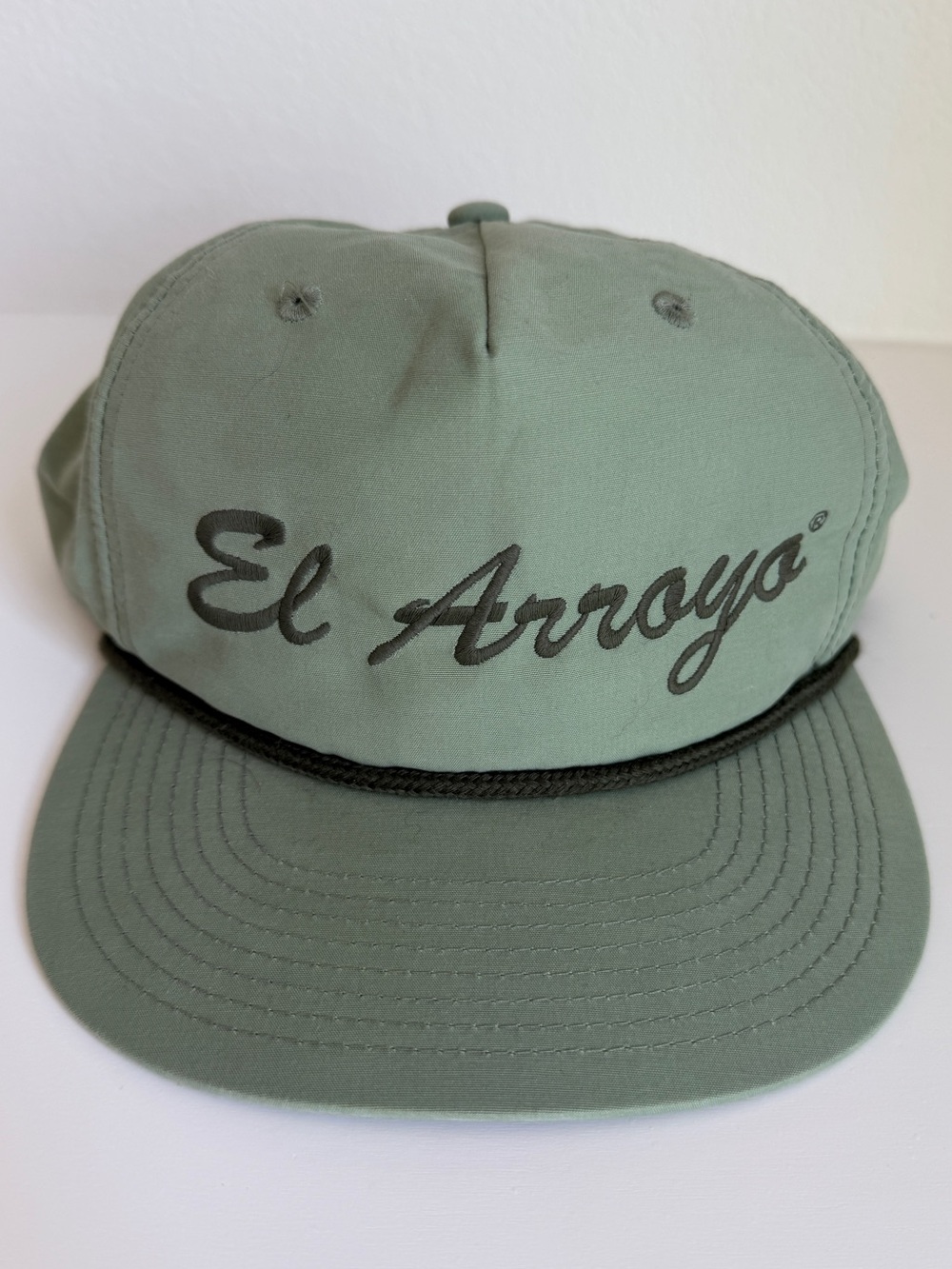El Arroyo Green Rope Hat